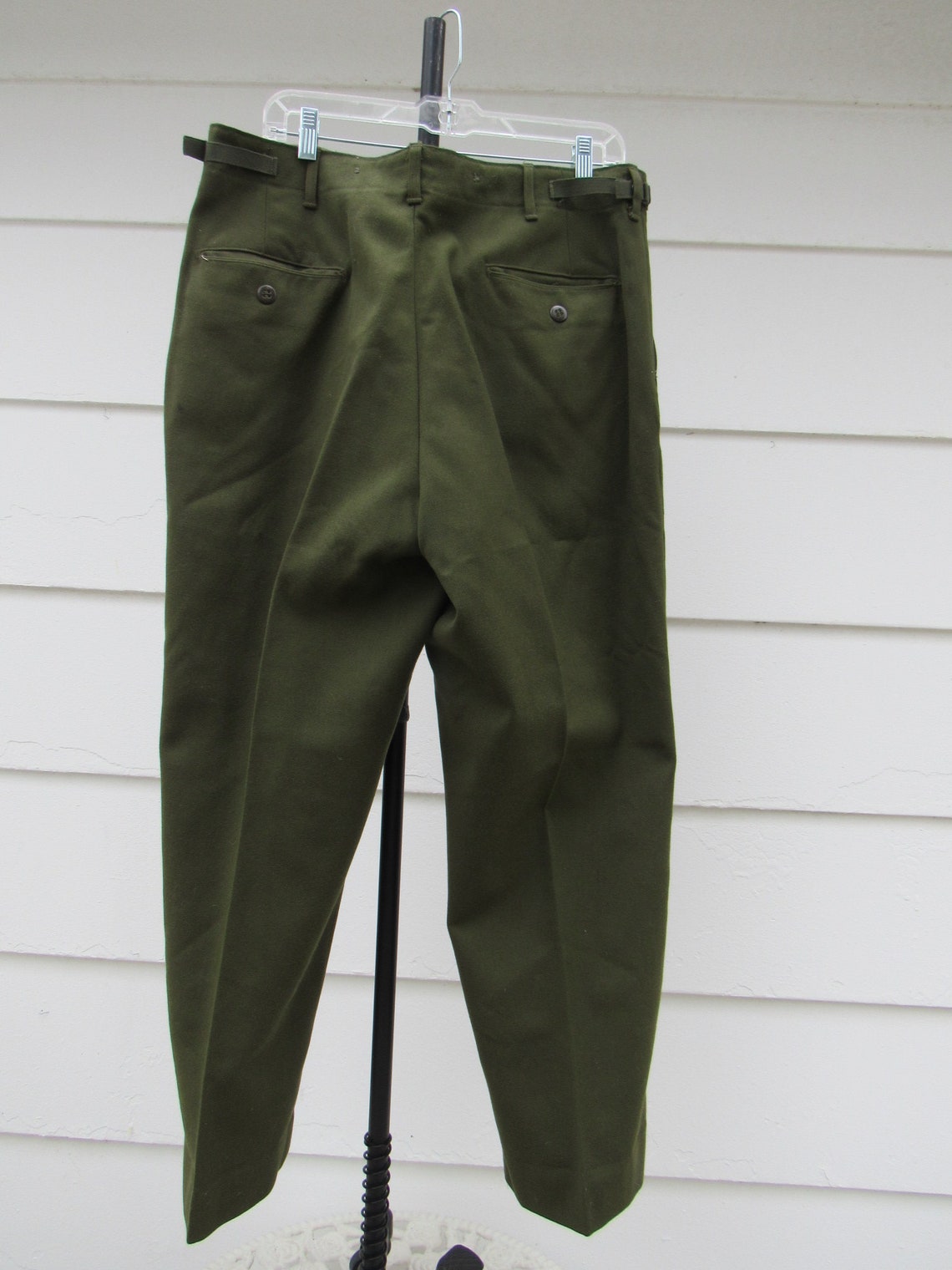 50s Vintage M1951 Wool Field Trousers Mens Pants Medium Short Etsy.de