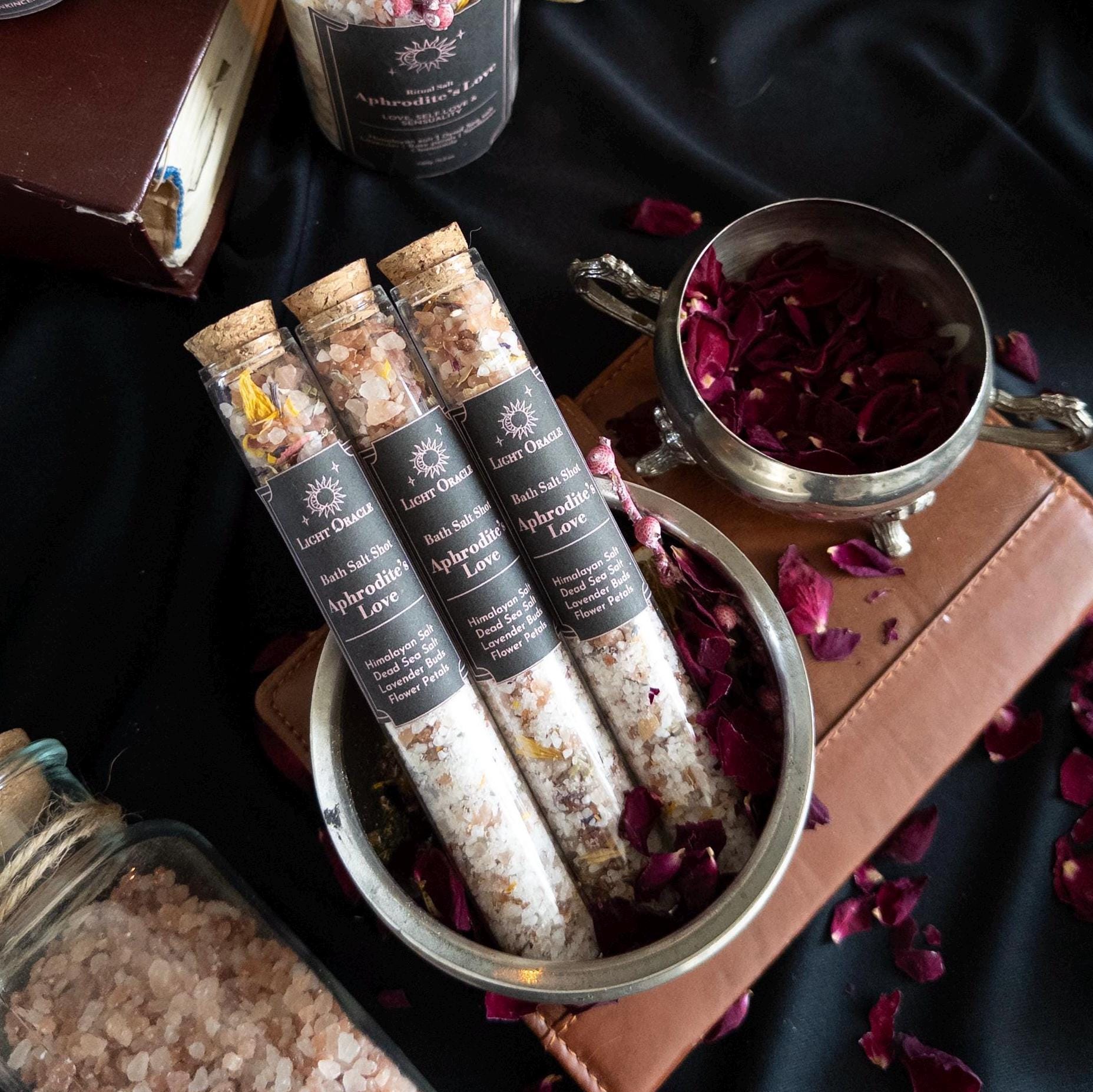 Aphrodite's Love Ritual Bath Salt | Self-love, Romance Spell ...
