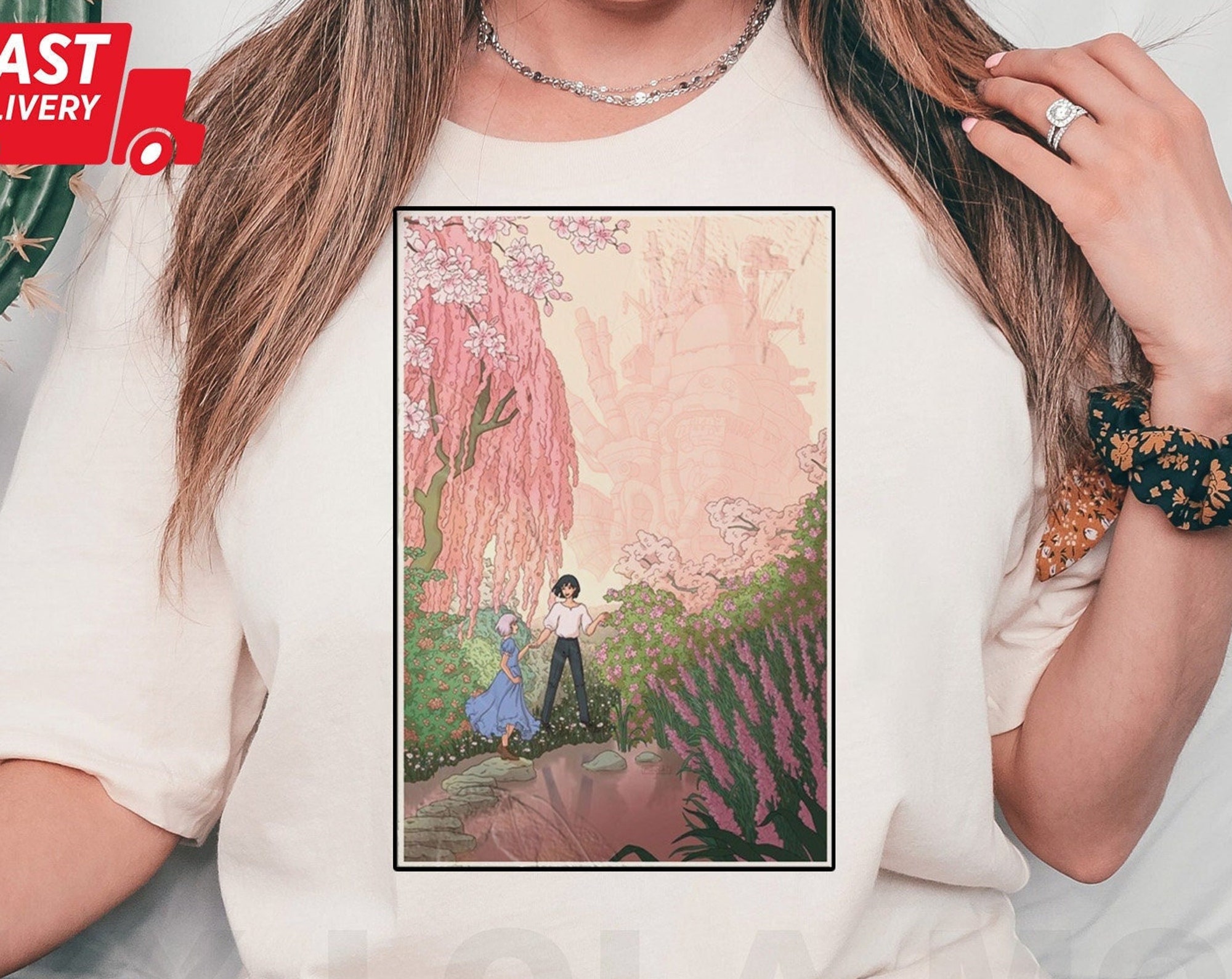 Discover Retro Vintage Studio Ghibli T-shirt