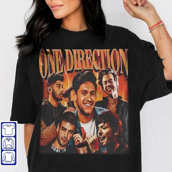One Direction Shirt, 1d Shirt, Member's Signature One Direction