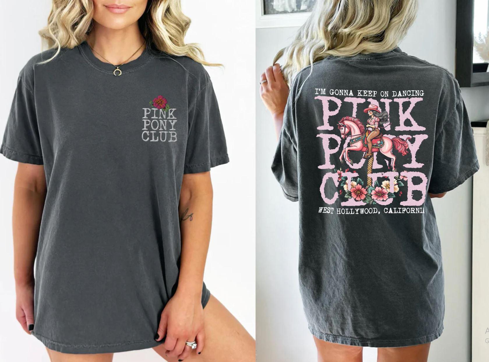 Pink Pony Club Comfort Colors Shirt, I'm Gonna Keep On Dancing Shirt, Midwest Princess Tour Tshirt, WLW Pride Music Shirt