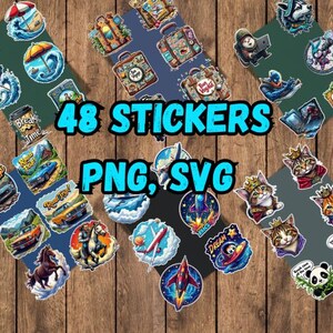Travel Stickers, Cars Stickers, Cat Stickers,... PNG Stickers; SVG Stickers