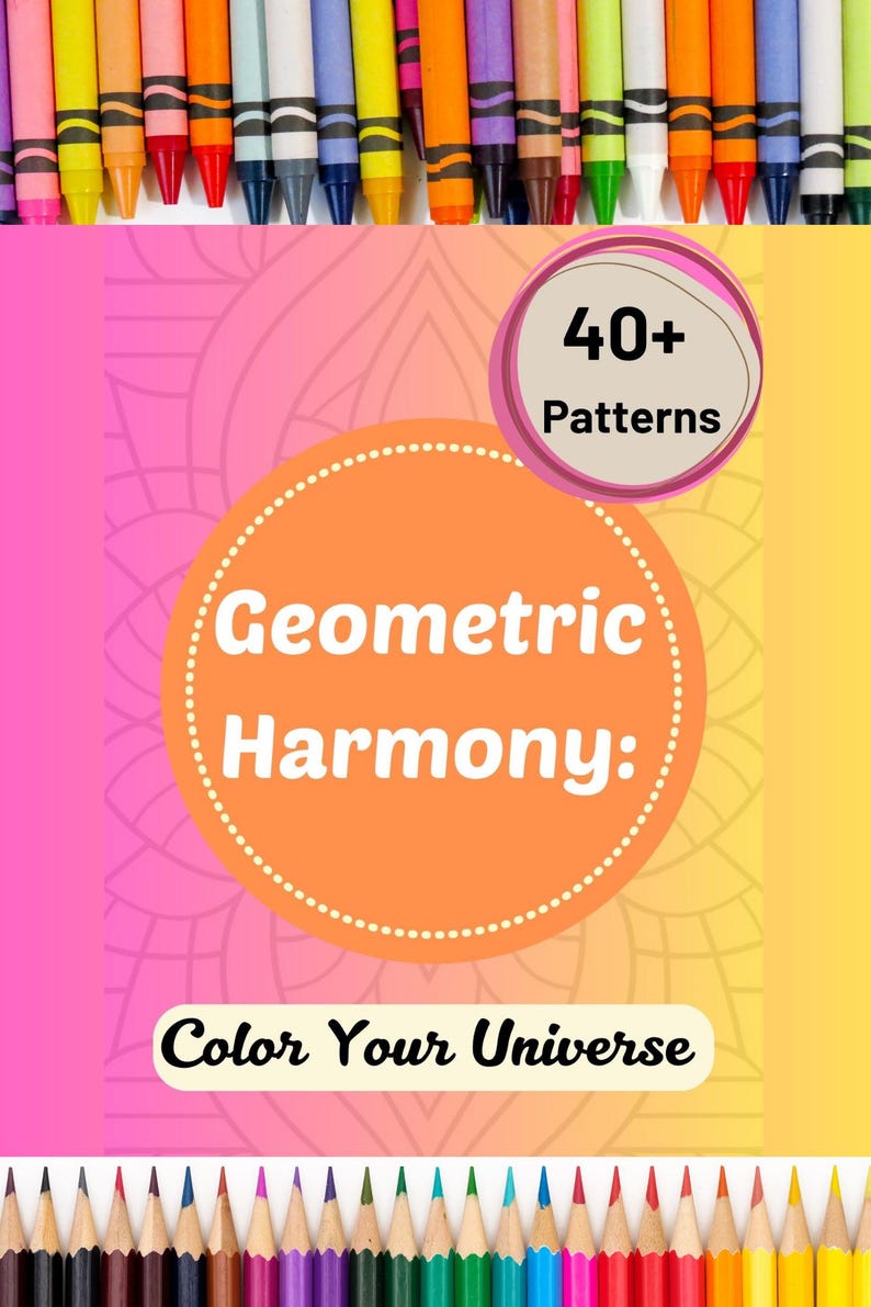 Simple Pattern Design Coloring Geometric Coloring Book, 52 Abstract Pattern Pages, Printable PDF ...