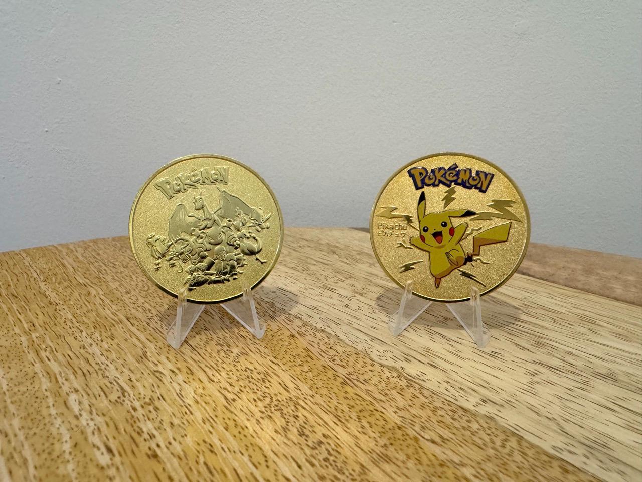 Pièce Pokémon Dorée - Pikachu, Mewtwo, Léviator/Gyarados,  Tortank/Blastoise, Dracaufeu/Charizard & Florizarre/Venusaur - Collection  Premium - Etsy France