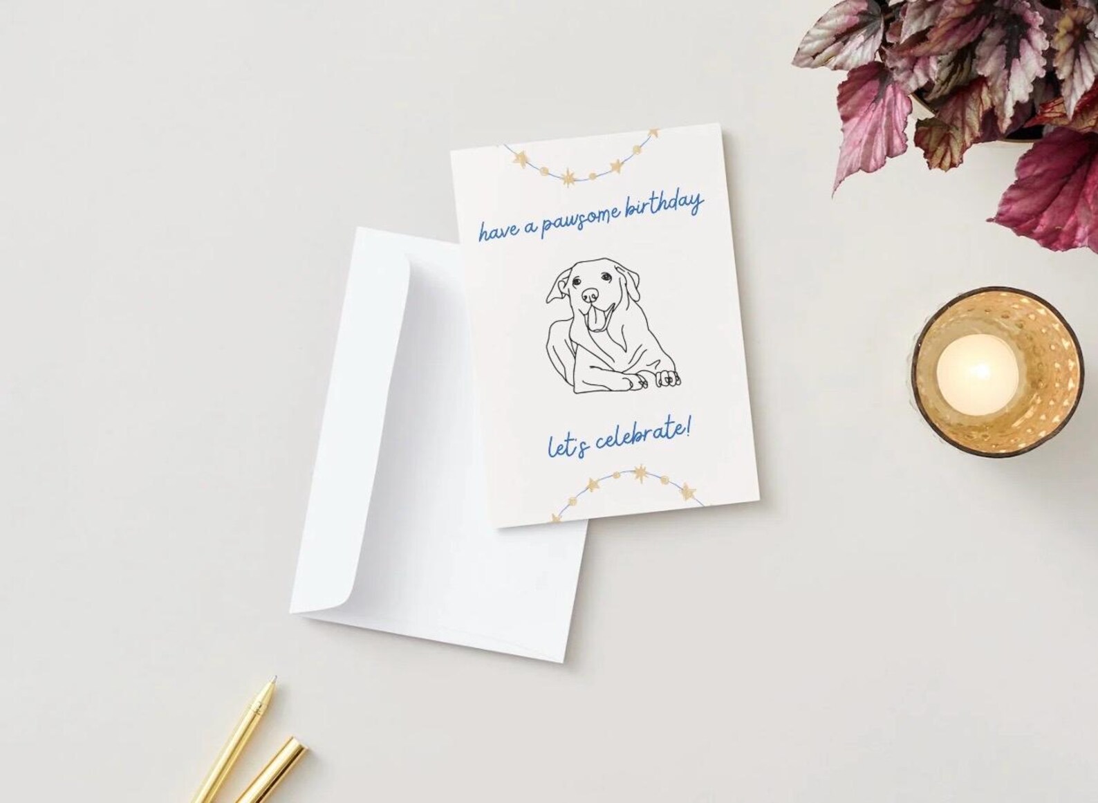 Printable Happy Birthday Card | Funny Dog Birthday for Dad, Mom ...