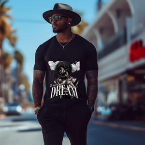 It Was All Just A Dream Unisex Tee Shirt, It Was All Just A Dream Tee Shirt, Dream T-Shirt, Inspirational Dream Tee Shirt, Dream Big T-Shirt