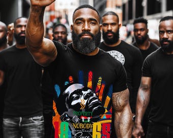 Juneteenth T-Shirt: Afrocentric Cultural Freedom Tee, Black Owned
