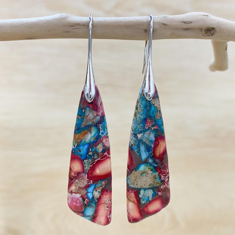 Unique Natural Stone Earrings main image 1