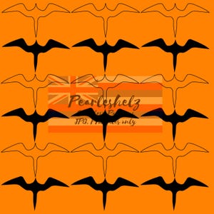 IWA BIRD seamless pattern