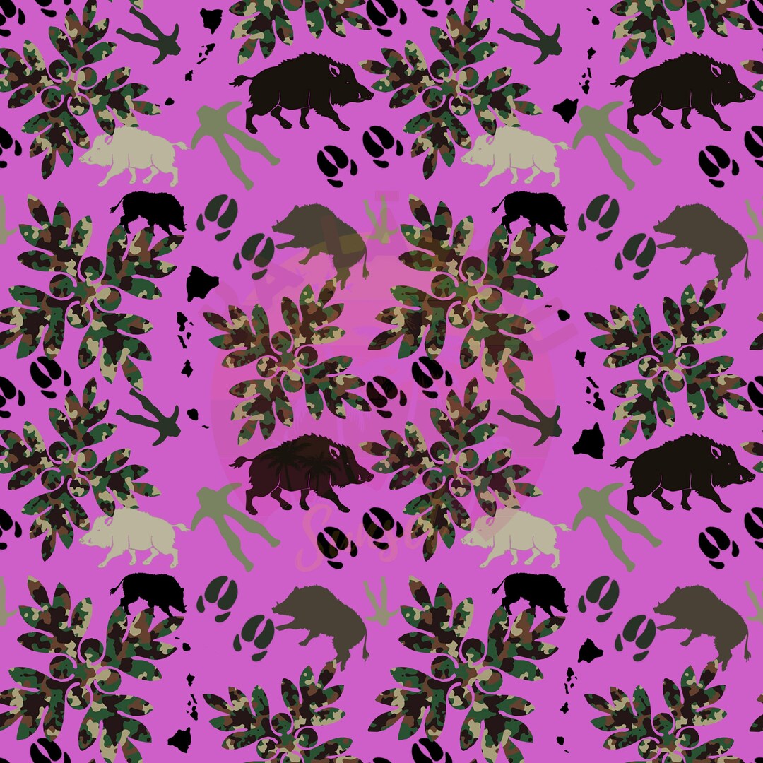 Boar Pattern Boar Hunter Seamless Pattern - Etsy