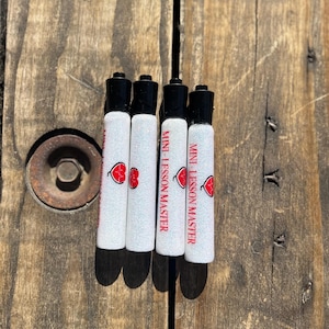 Personalized Glitter Dry Erase Marker | Chisel Tip Resin Marker
