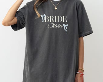 Future Mrs.,Wifey Shirt,Bachelorette Shirt,Matching Party T-shirt,Custom Name Bridal Shirt