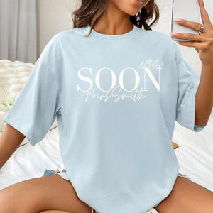 Future Mrs.,Wifey Shirt,Bachelorette Shirt,Matching Party T-shirt,Custom Name Bridal Shirt