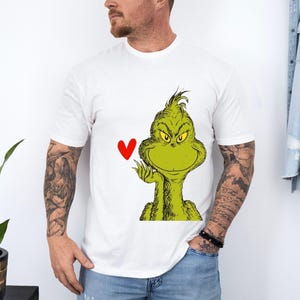 Grinch Christmas Shirt, Holiday Grinch Tee, Funny Grinch Shirt, Christmas Humor Tee, Grinch Lovers Gift, Festive Holiday Shirt, Xmas Shirt