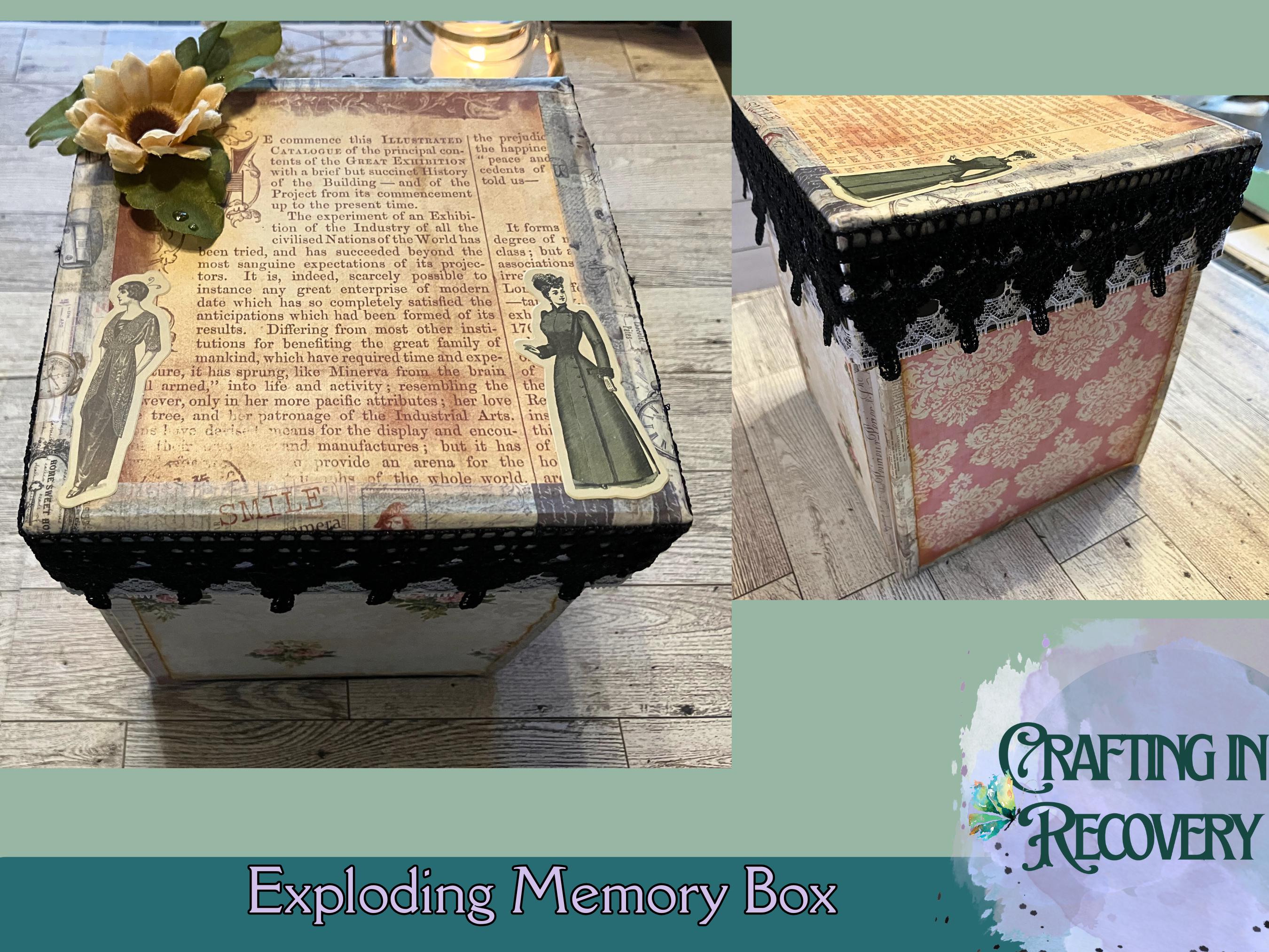 Exploding Memory Box, Handmade