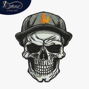 Skull Embroidery Design for you | Skull machine embroidery design | Halloween embroidery  | skull Embroidery