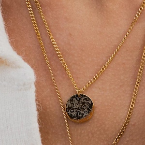Delicata collana StarMap - Collana con nome zodiacale - Collana costellazione - Collana con contorno zodiacale, Collana regalo minimalista*REGALI MAPPA STAR*