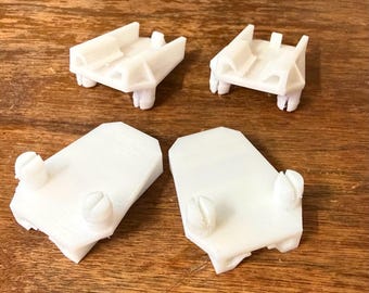 Drawer Slide Brackets-  V Notch Improved