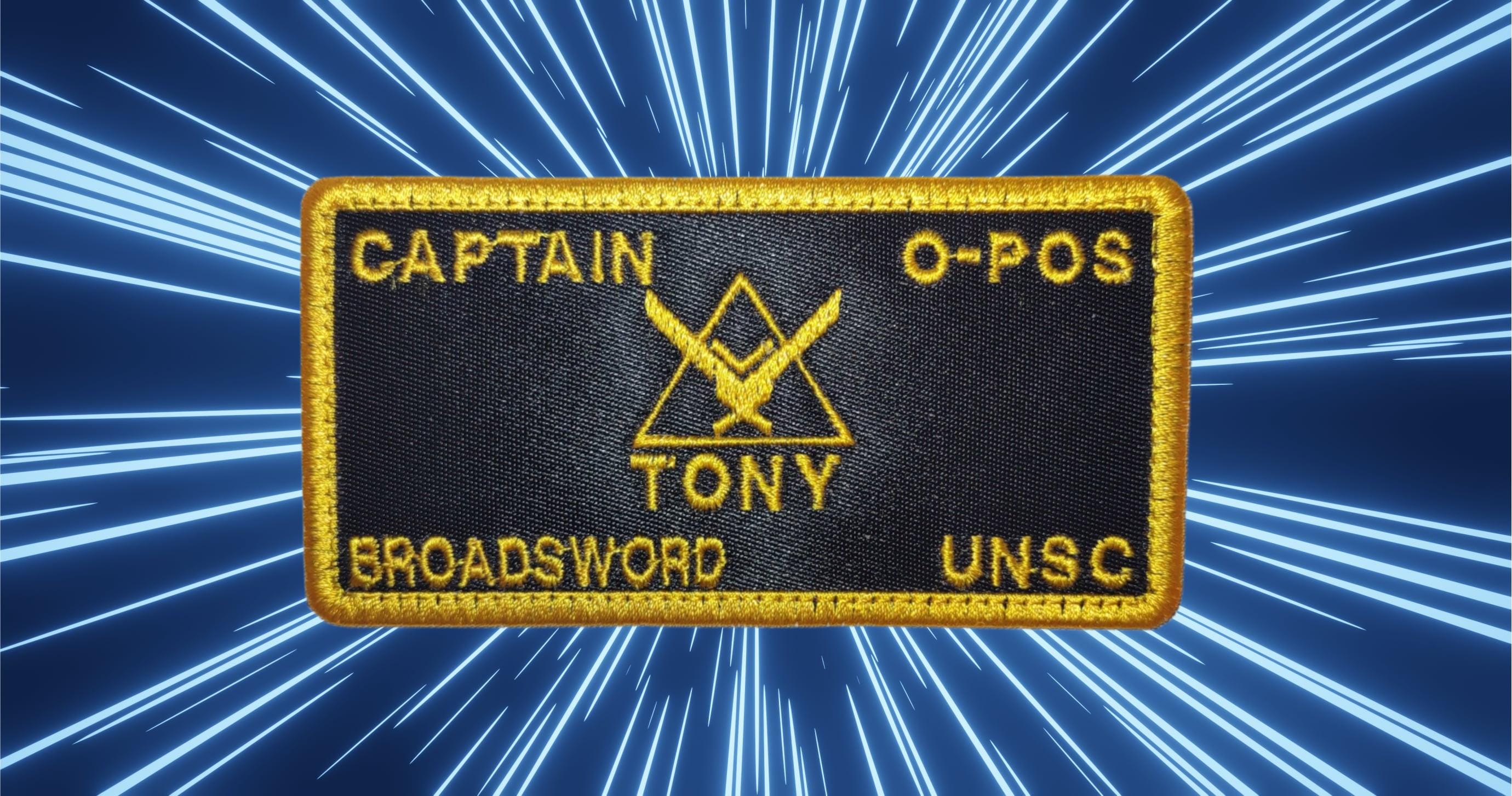 Halo Noble Team Name Patch