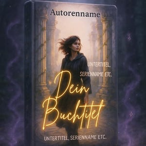 YA Fantasy Book Cover – Premade for KDP + BoD – Magical Teen Fantasy Design – Exclusive for Self-Publishing