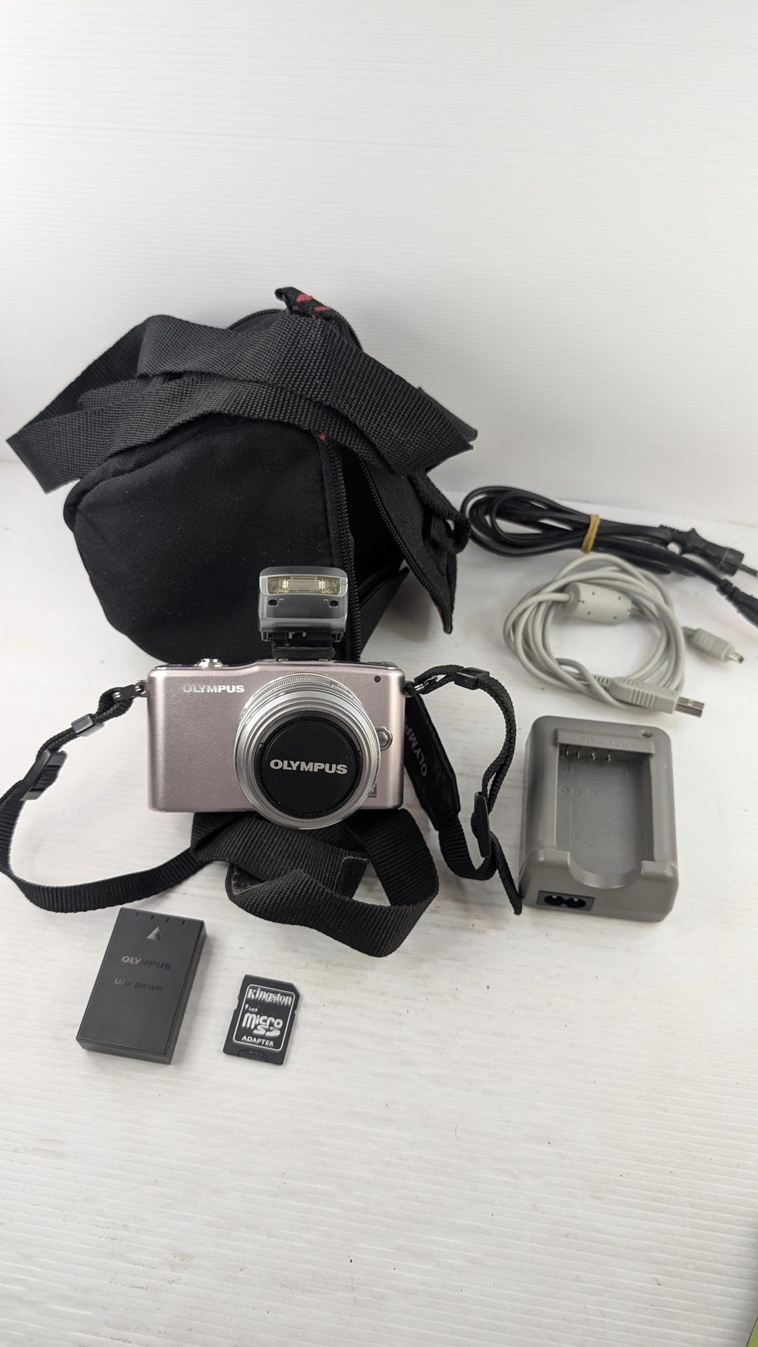 Microless Camera Mini Olympus Pen Mini E-PM1 12.3MP Mirrorless Camera Body Only - Etsy