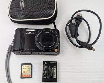 Panasonic Lumix DMC-TZ35: Black 16MP Digital Camera Leica (SD 32