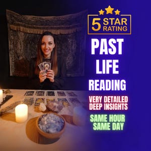 Past Life Tarot Reading Detailed, Past Life Psychic Reading, Past Life Psychic Reading, Clairvoyant Medium, Tarot Card Reading,Tarot Reading