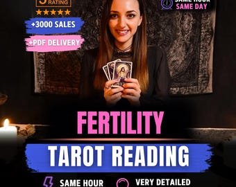 Fertility Tarot Reading | Pregnancy Prediction Psychic | Same Hour Baby Forecast | When Will I Conceive PDF