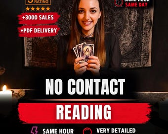 No Contact Tarot Reading | Will They Reach Out | Ex Lover Reading | Same Hour Reconciliation Reading | PDF