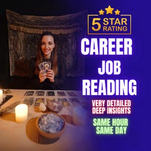 Same Hour Career Tarot Reading, Psychic Medium Insights, Career Reading, Psychic Reading, Tarot 8 card reading, Money Reading, Tarot Reading