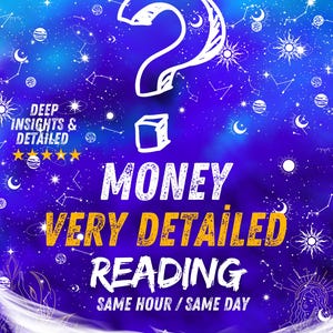 Tarot Money Reading Tarot Reading Psychic Reading Spiritual Insight, Detailed reading, Honest Psychic Reading, Tarot Cards Reading