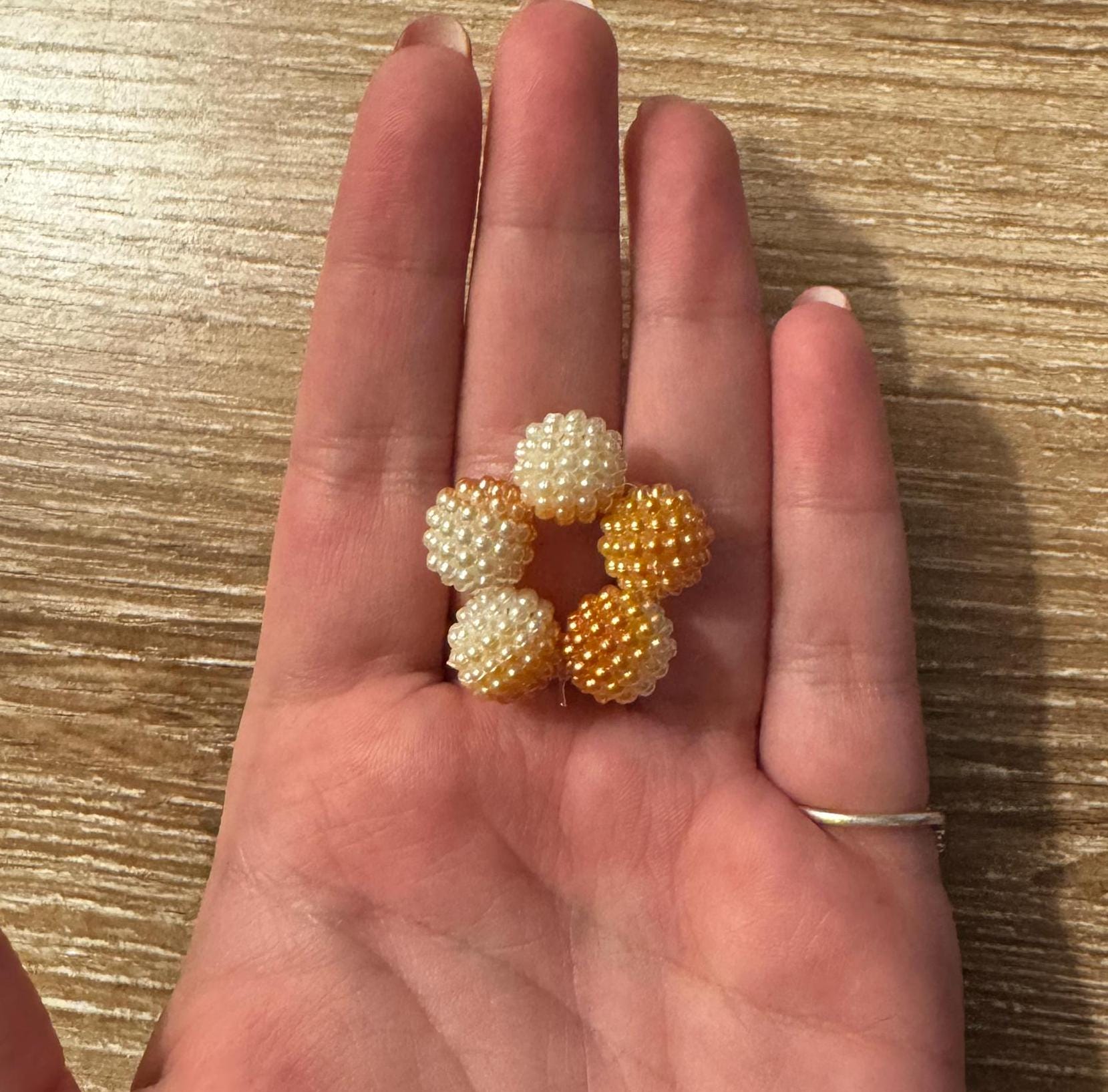 Textured Bead Fidget Toy | Autumn Ombre | Sensory Stim Toy - Thumbnail 3