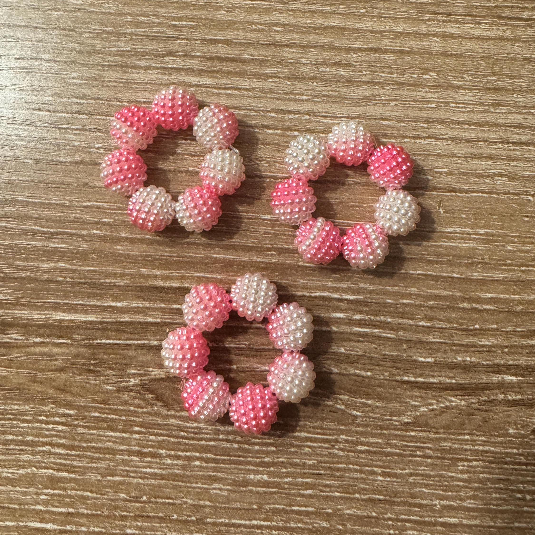 Textured Bead Fidget Toy | Hot Pink Ombre | Sensory Stim Toy - Thumbnail 4