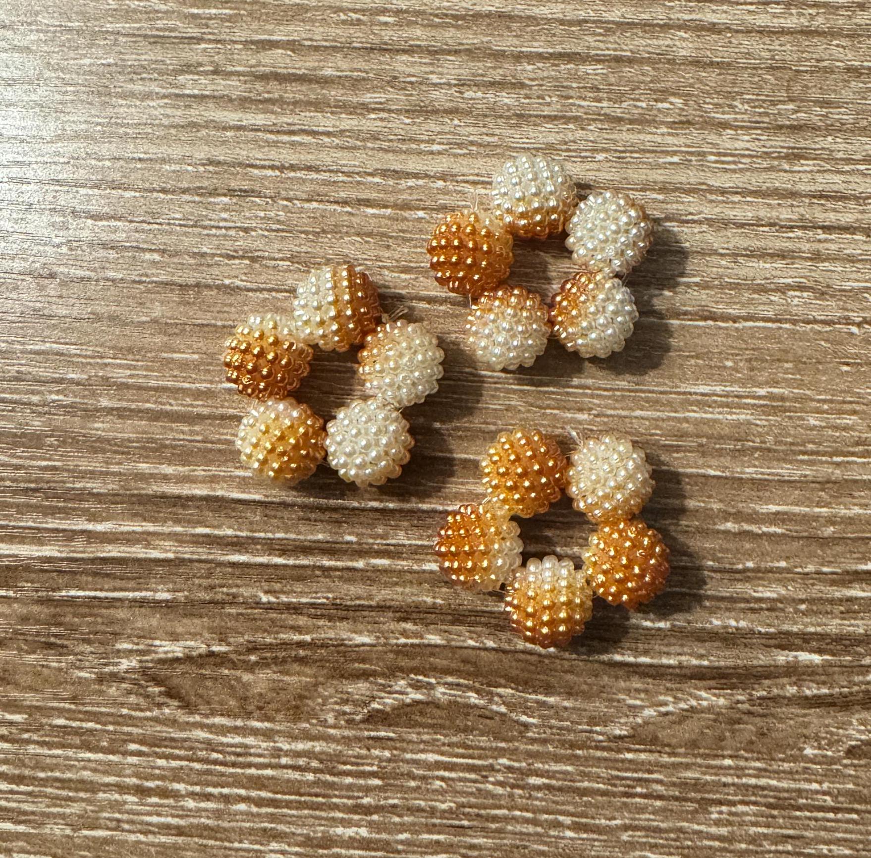 Textured Bead Fidget Toy | Autumn Ombre | Sensory Stim Toy - Thumbnail 2