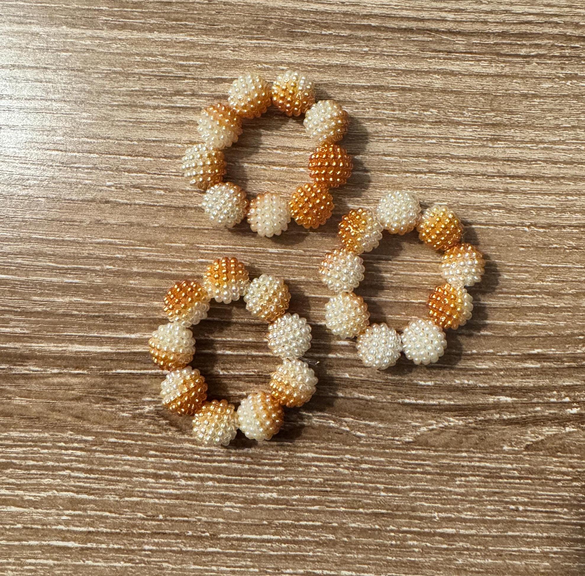 Textured Bead Fidget Toy | Autumn Ombre | Sensory Stim Toy - Thumbnail 6