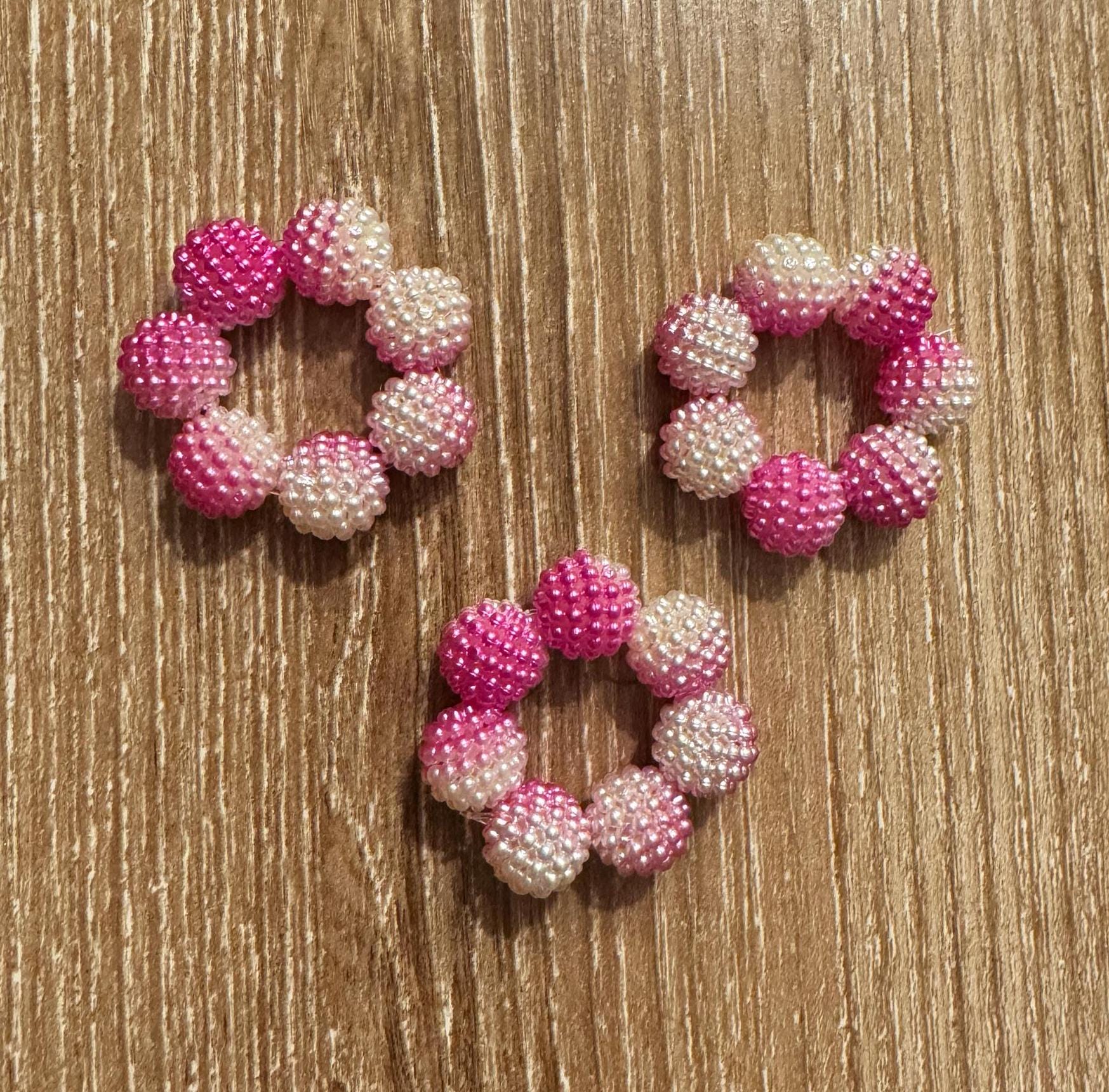 Textured Bead Fidget Toy | Magenta Ombre | Sensory Stim Toy - Thumbnail 4