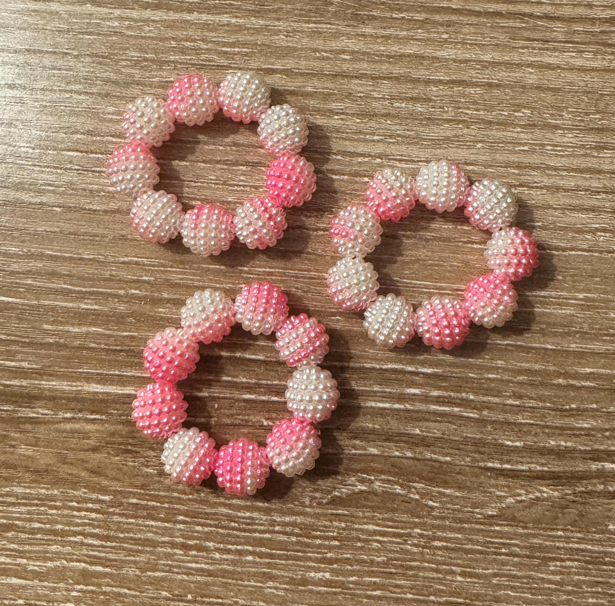 Textured Bead Fidget Toy | Hot Pink Ombre | Sensory Stim Toy - Thumbnail 6