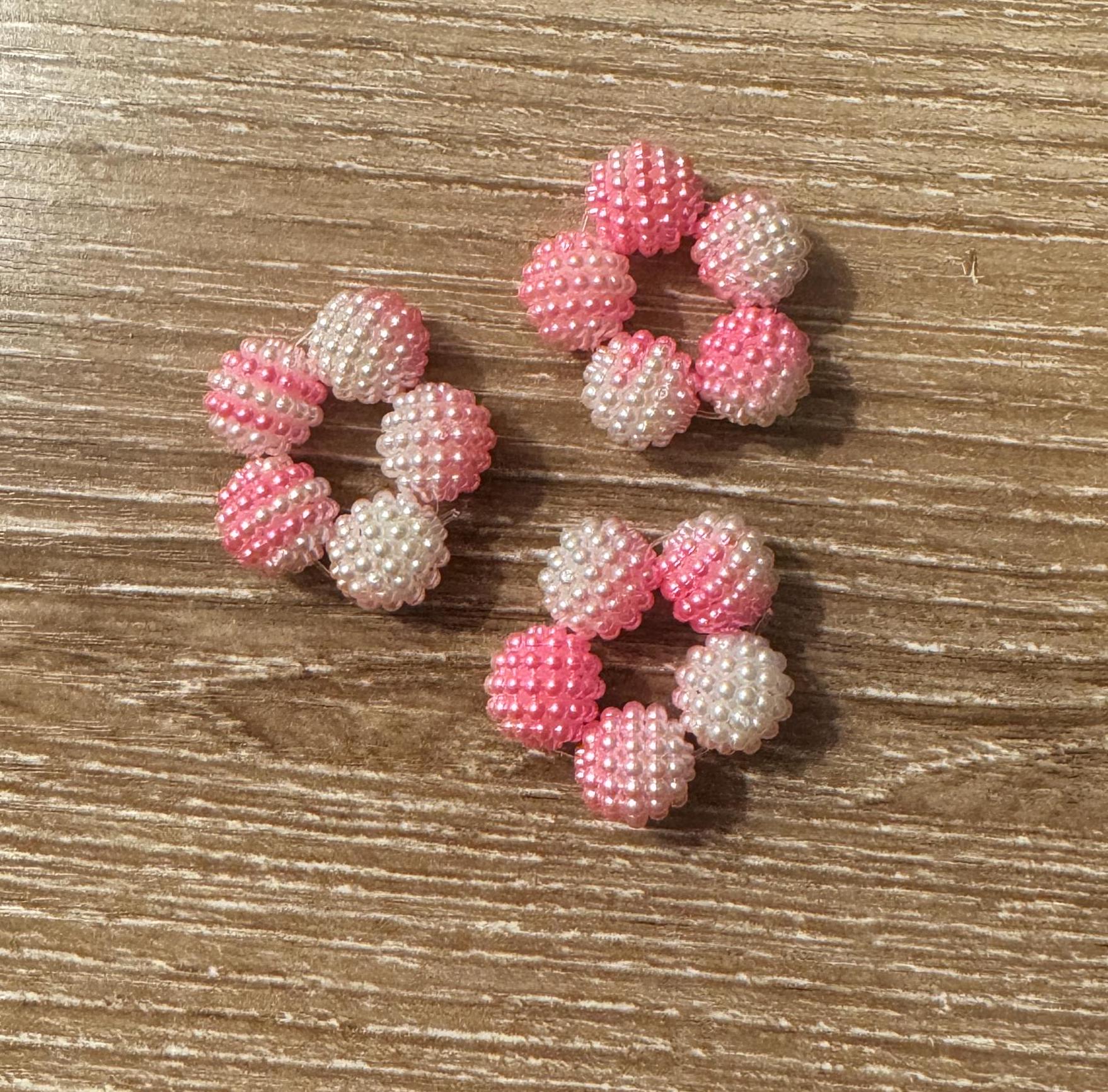 Textured Bead Fidget Toy | Hot Pink Ombre | Sensory Stim Toy - Thumbnail 2