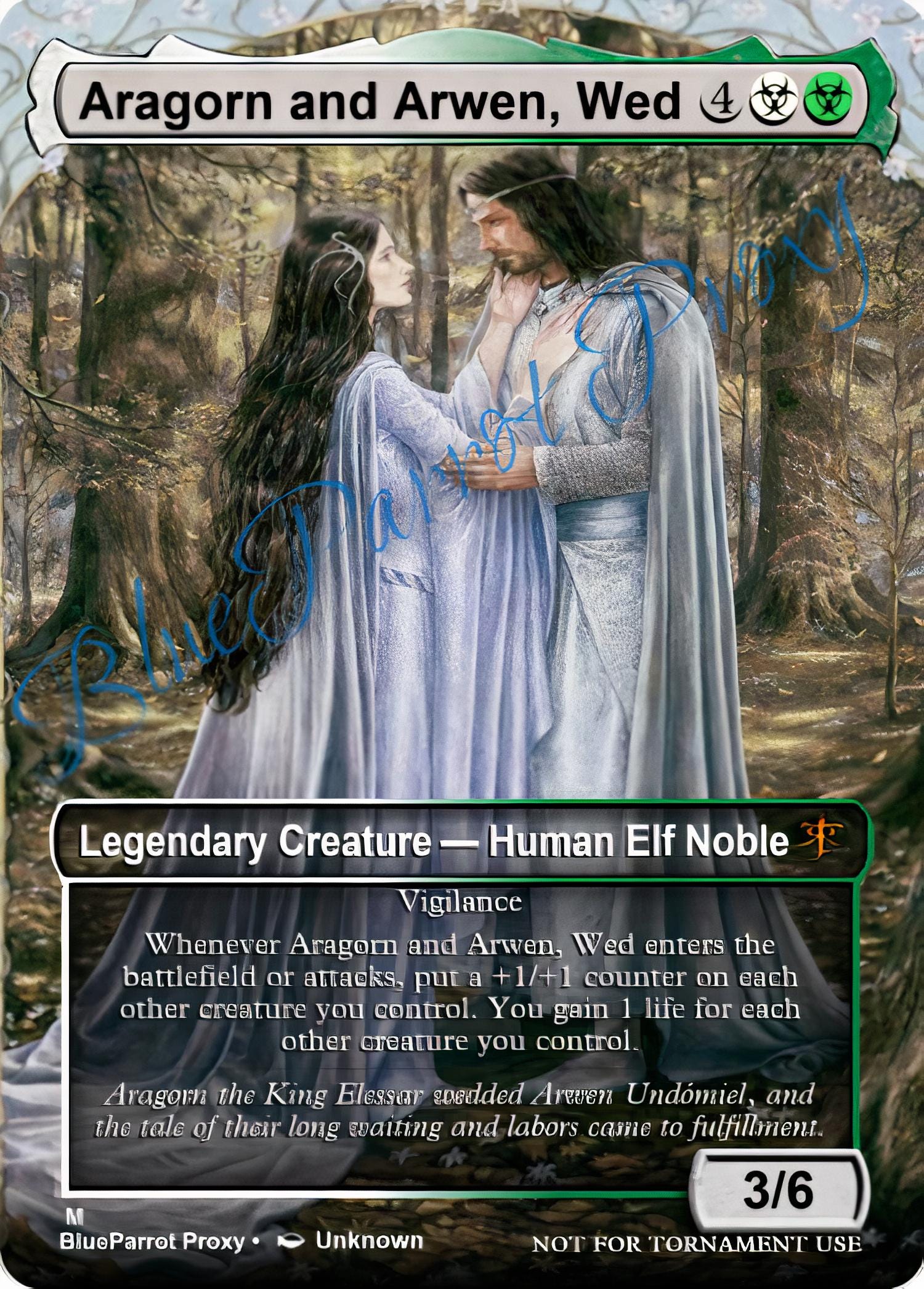 mtg aragorn card MTG Commander Deck EDH Deck Aragorn, the Uniter 100 Magic Cards Custom Deck  Lord of the Rings main image 1