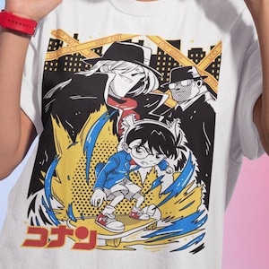 Detective Conan T-shirt Detective Conan,Detective,Anime Tee,Case Closed All Size