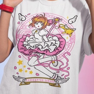 Camiseta Cardcaptor Sakura, camiseta manga anime Kawaii, camisa Waifu Kero-Chan, todos los tamaños, regalo para fans del anime, top de algodón unisex