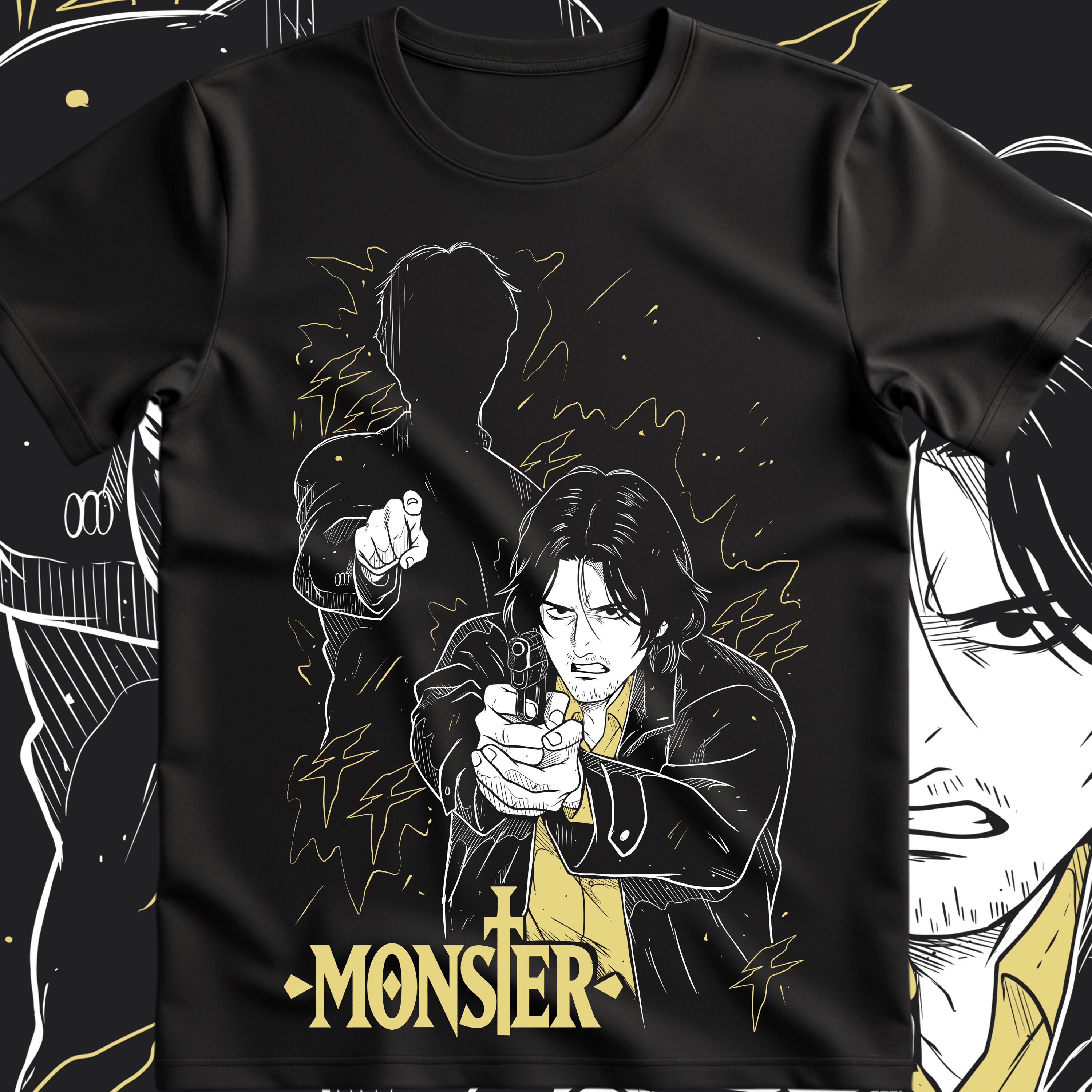 Monster anime shirt - Etsy 日本