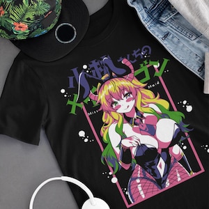 Tohru T-shirt Kobayashi-san Chi no Maid Dragon Girl waifu anime Shirt All Size