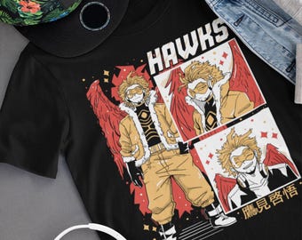 Anime Vintage Special T-shirt Unisex Manga Shirt, Anime Shirt, Anime Lovers Shirt, Graphic Anime Tee, Manga Shirt, Japanese Anime Hawks