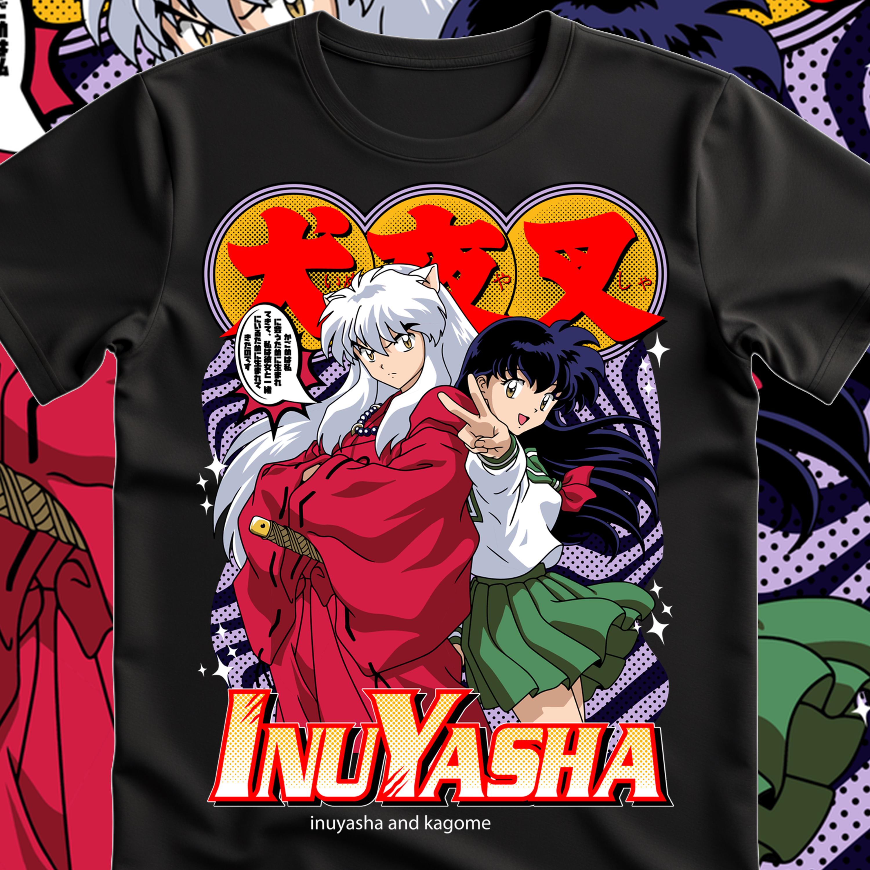 inuyasha tie dye shirt