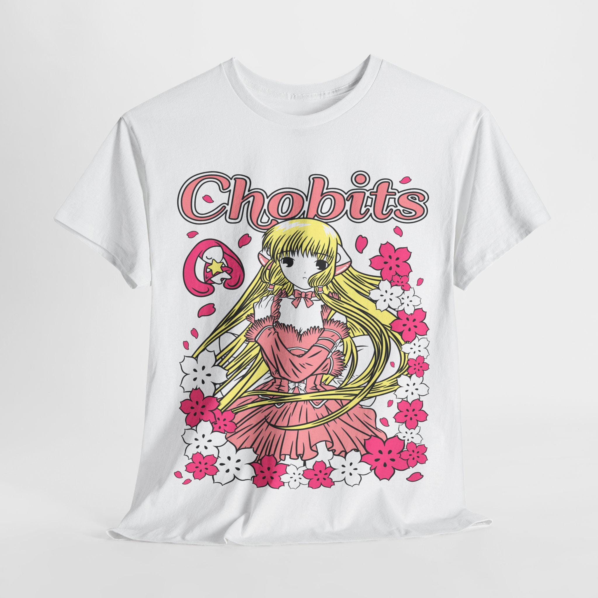 ちょびっツ チー Tシャツ、アニメ ヴィンテージ グラフィック Tシャツ