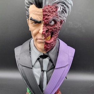 Two Face Bust