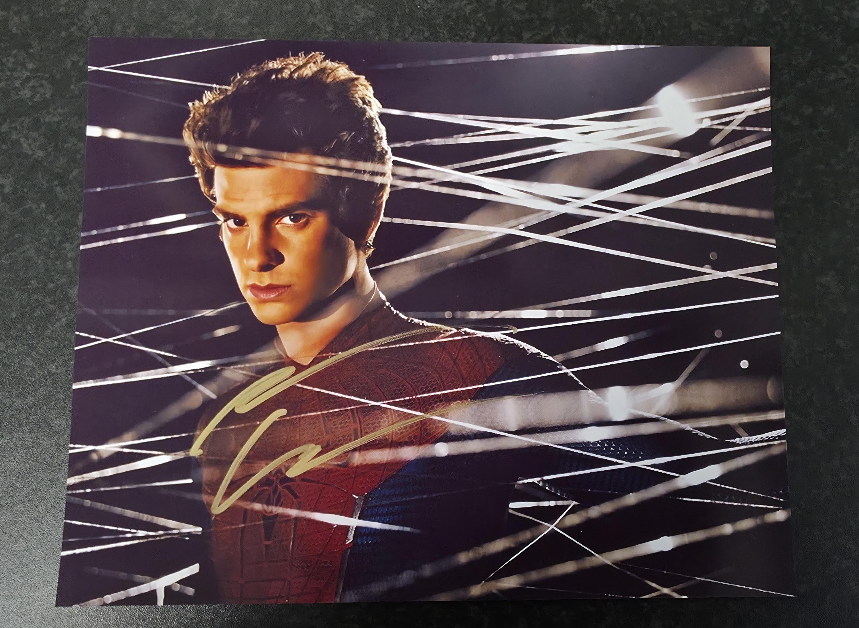 Andrew Garfield Spiderman Autograph - Etsy