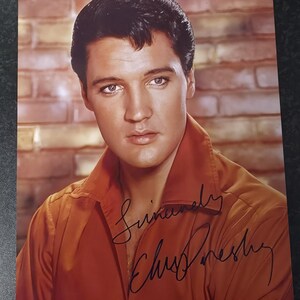 Elvis autograph - Etsy 日本
