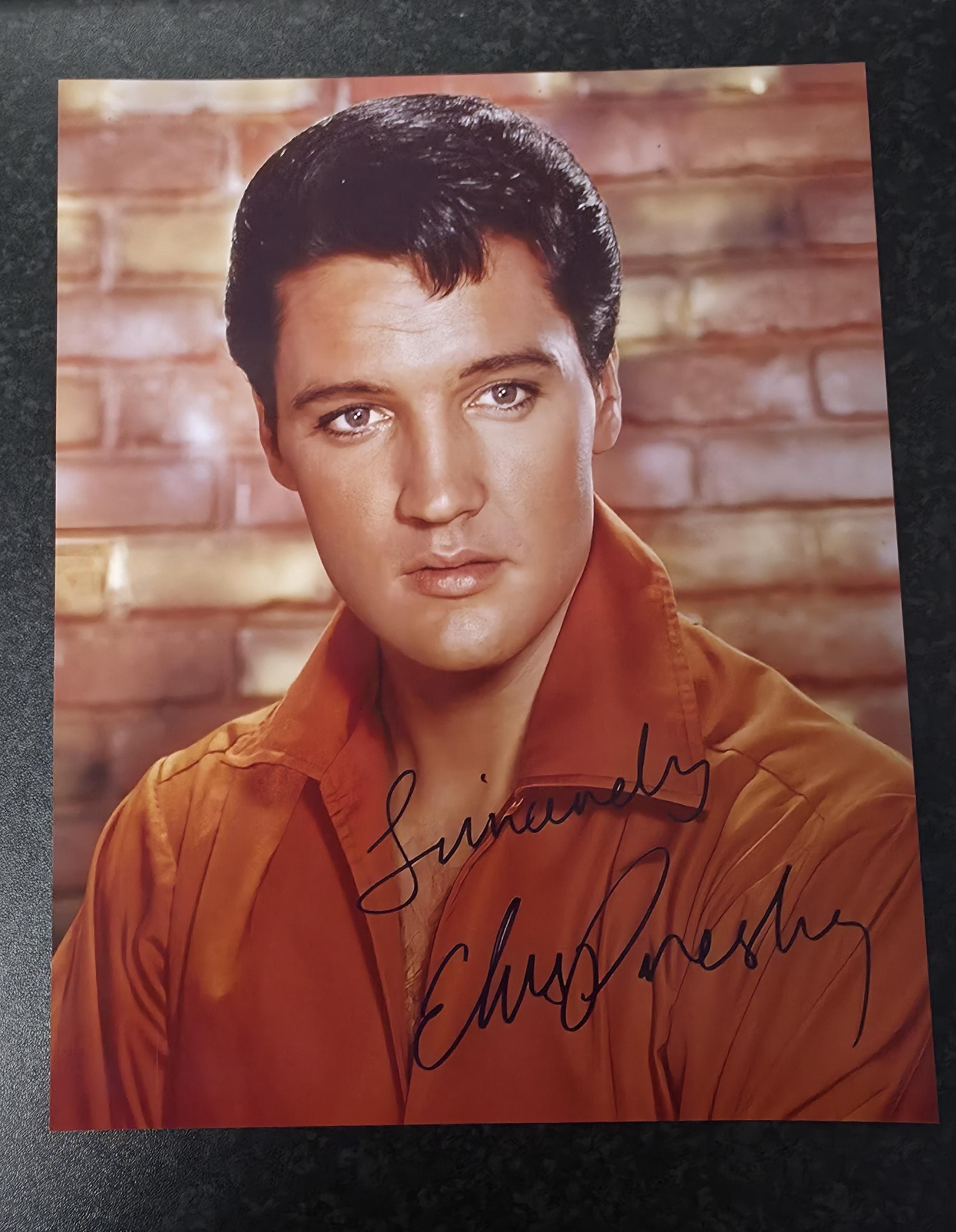 Elvis autograph - Etsy 日本